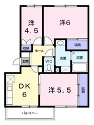 スリーアイズマンションの物件間取画像